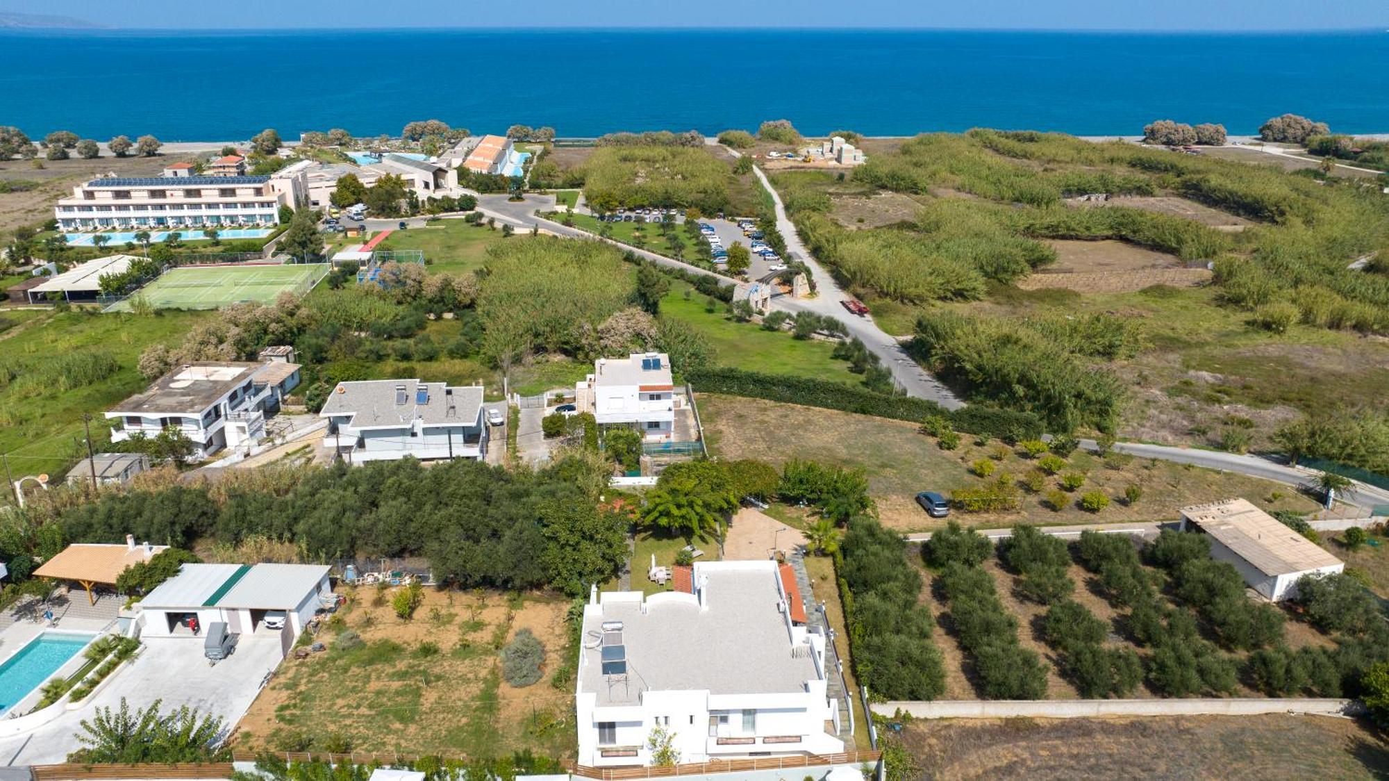 Villa Eleni 100M From The Sea Rapanianá Buitenkant foto