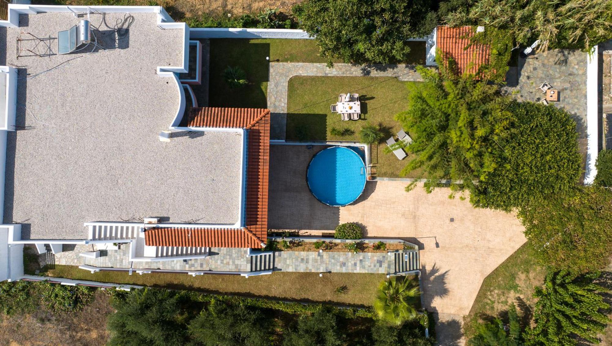 Villa Eleni 100M From The Sea Rapanianá Buitenkant foto