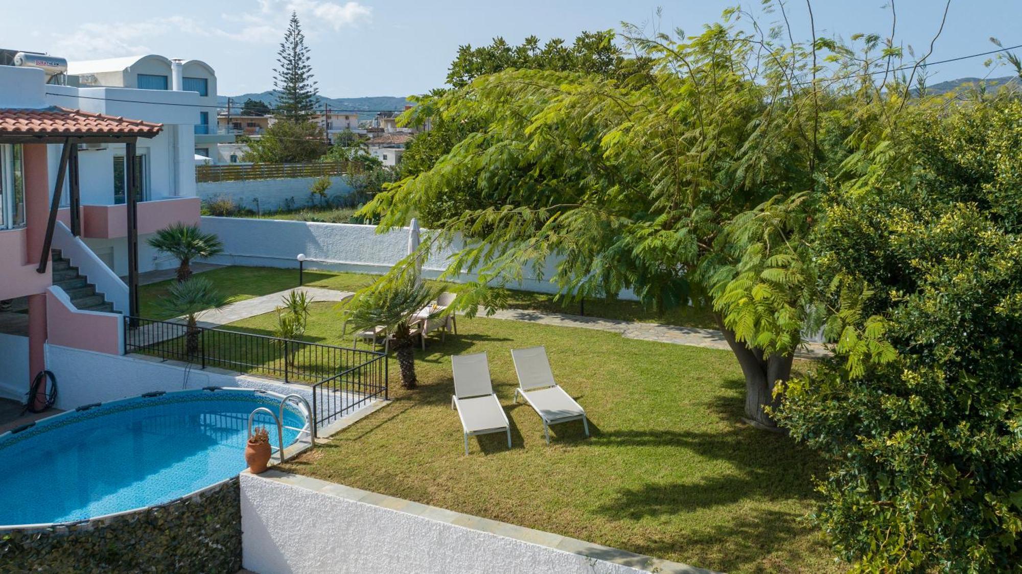 Villa Eleni 100M From The Sea Rapanianá Buitenkant foto