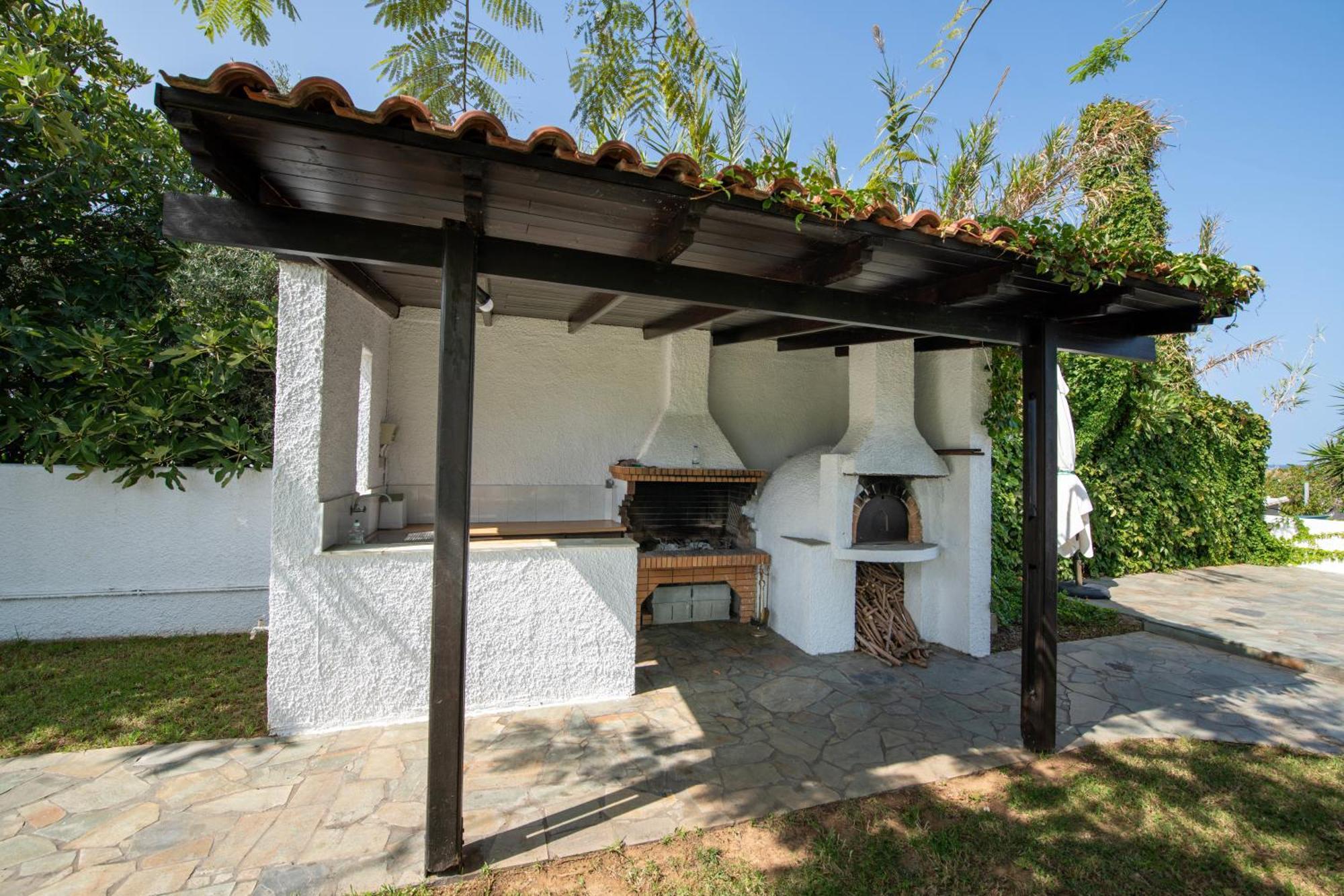 Villa Eleni 100M From The Sea Rapanianá Buitenkant foto