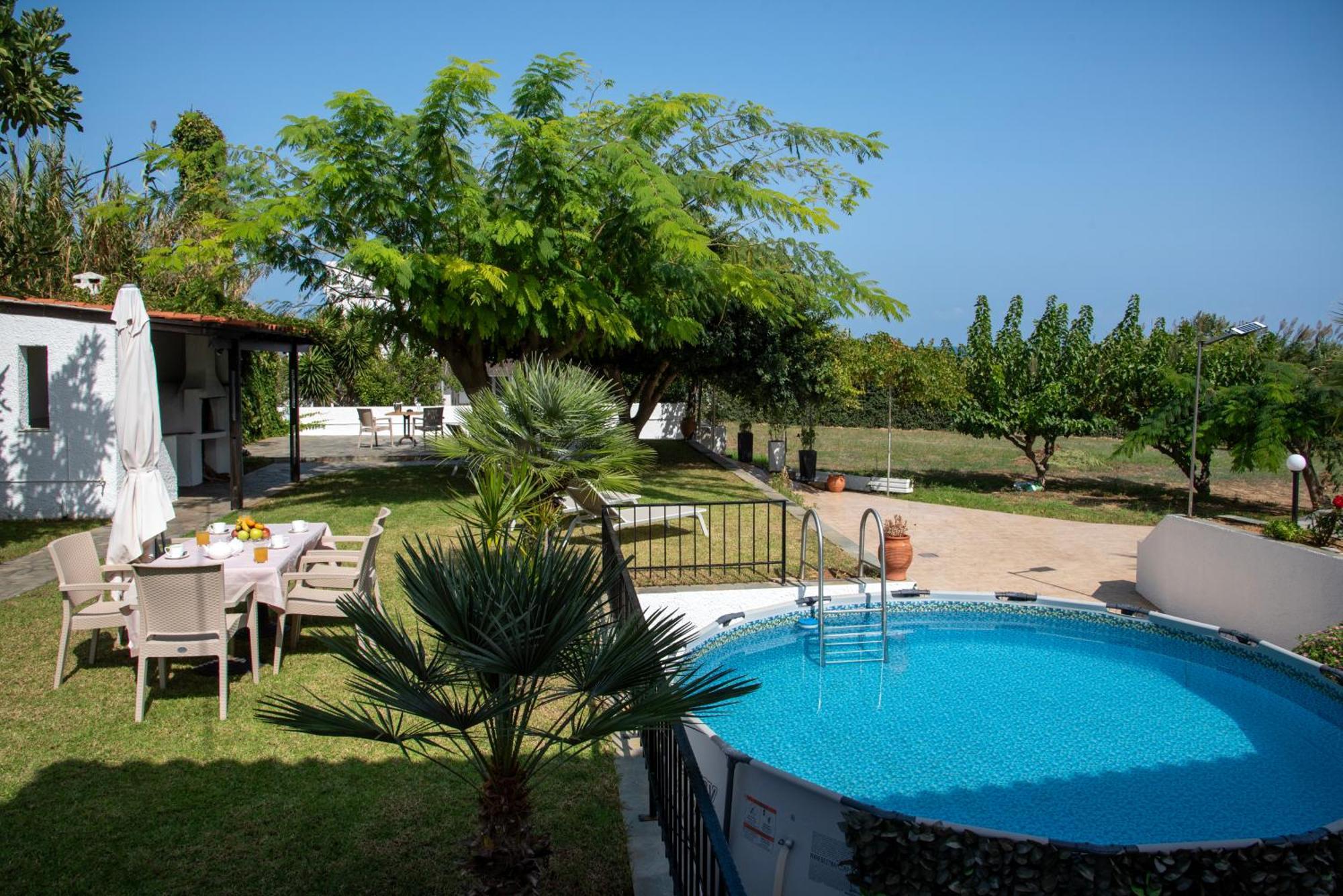 Villa Eleni 100M From The Sea Rapanianá Buitenkant foto